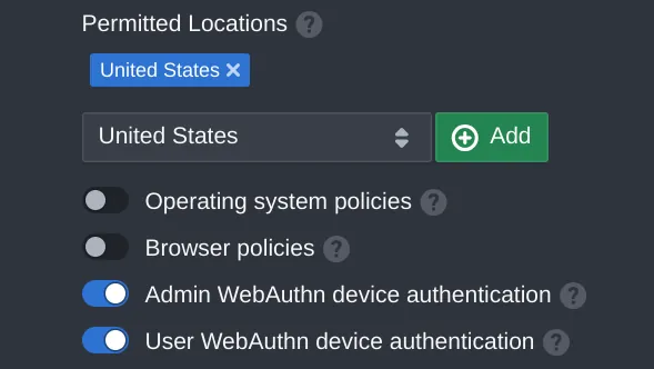 WebAuthn Device Authentication
